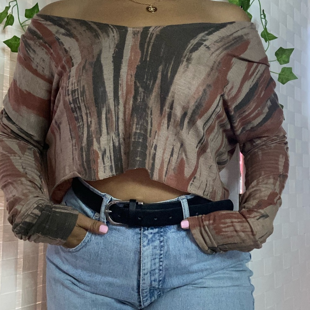 Vintage long sleeve top